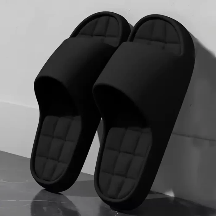 Man Fashion Slippers Solid Beach Sandals Summer Non Slip Lightweight Soft Unisex Slides Women Outdoor Indoor House Shoes