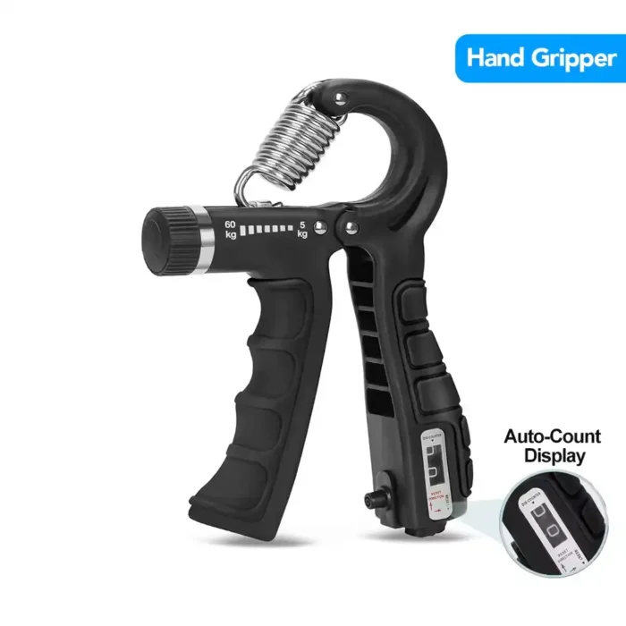 5-60Kg Adjustable Heavy Hand Gripper Fitness Hand Exerciser Grip Wrist Training Finger Gripper Hand Strengthener for Patient
