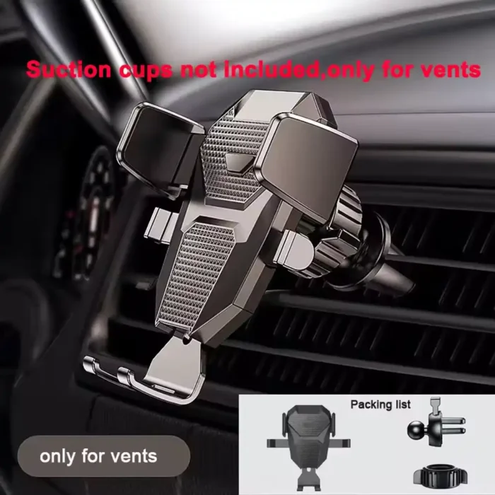 2026 NEW Universal Sucker Car Phone Holder 360° Windshield Car Dashboard Mobile Cell Support Bracket for 4.0-7 Inch Smartphones
